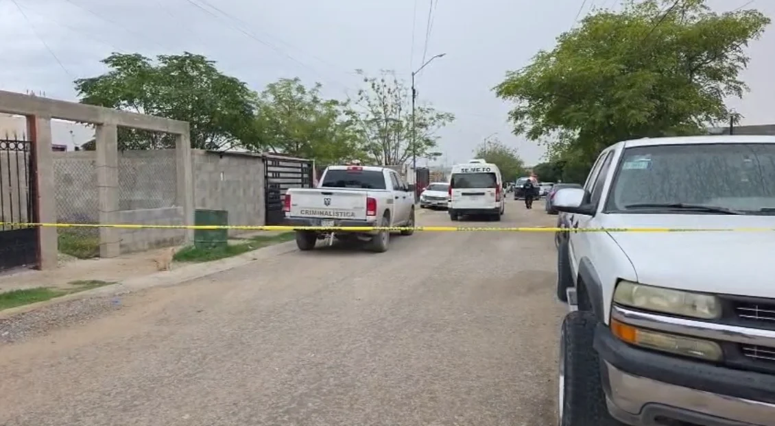 Vivienda de Parajes del Sur donde encontraron un cráneo sepultado en el patio