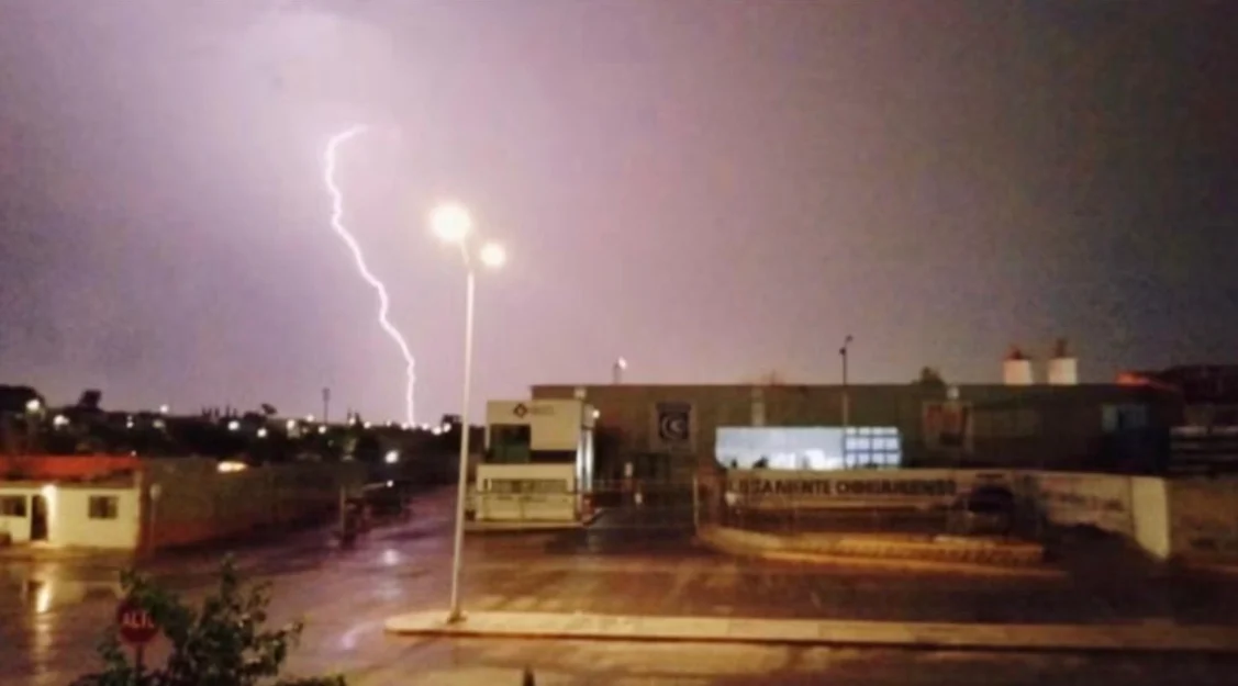 Cielo nublado en Ciudad Juárez ante el pronóstico de tormentas