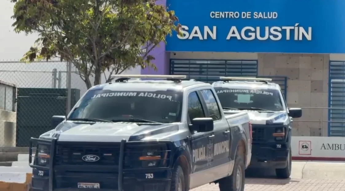 Centro de Salud de San Agustín donde fue atendido un hombre baleado