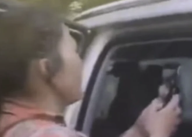 Mujer sorprende a su esposo con su nuera dentro de una camioneta y los confronta