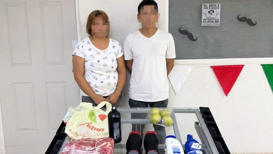 Pareja pierde a su bebé y la libertad… por robarse cuatro peras, unos bisteces y shampoo
