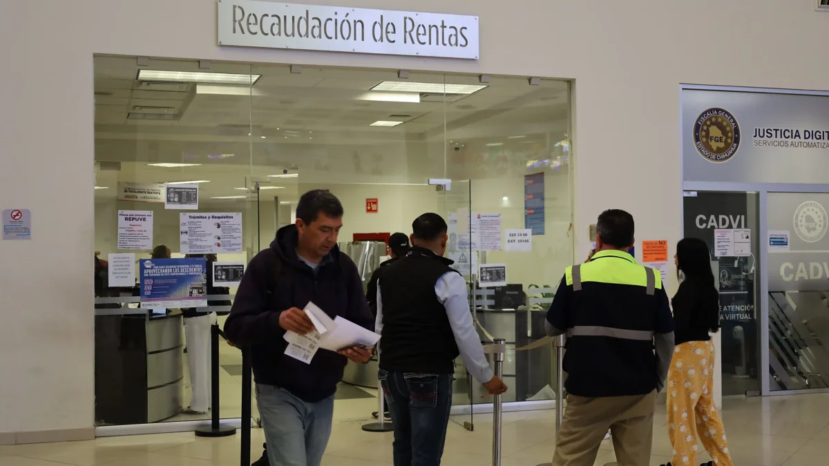 Oficinas de Recaudación de Rentas en Ciudad Juárez ante el regreso de Borrón y Cuenta Nueva