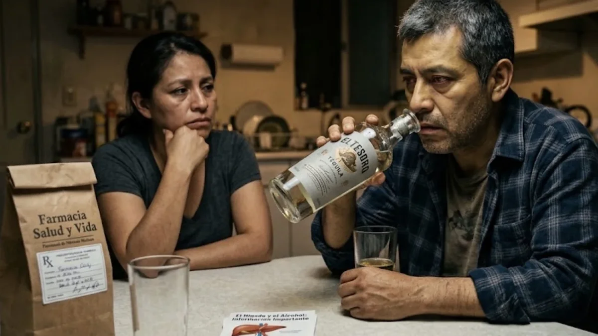 Esto le puede pasar al hígado de tu esposo si no deja de tomar