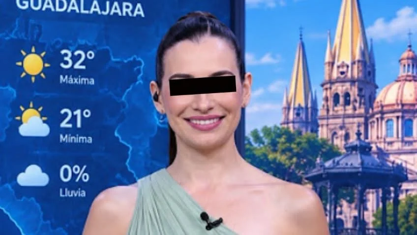 Conductora Michelle Zepeda de N+ Guadalajara