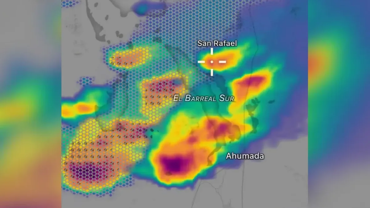 Alerta de Protección Civil por tormenta intensa cerca de Ciudad Juárez