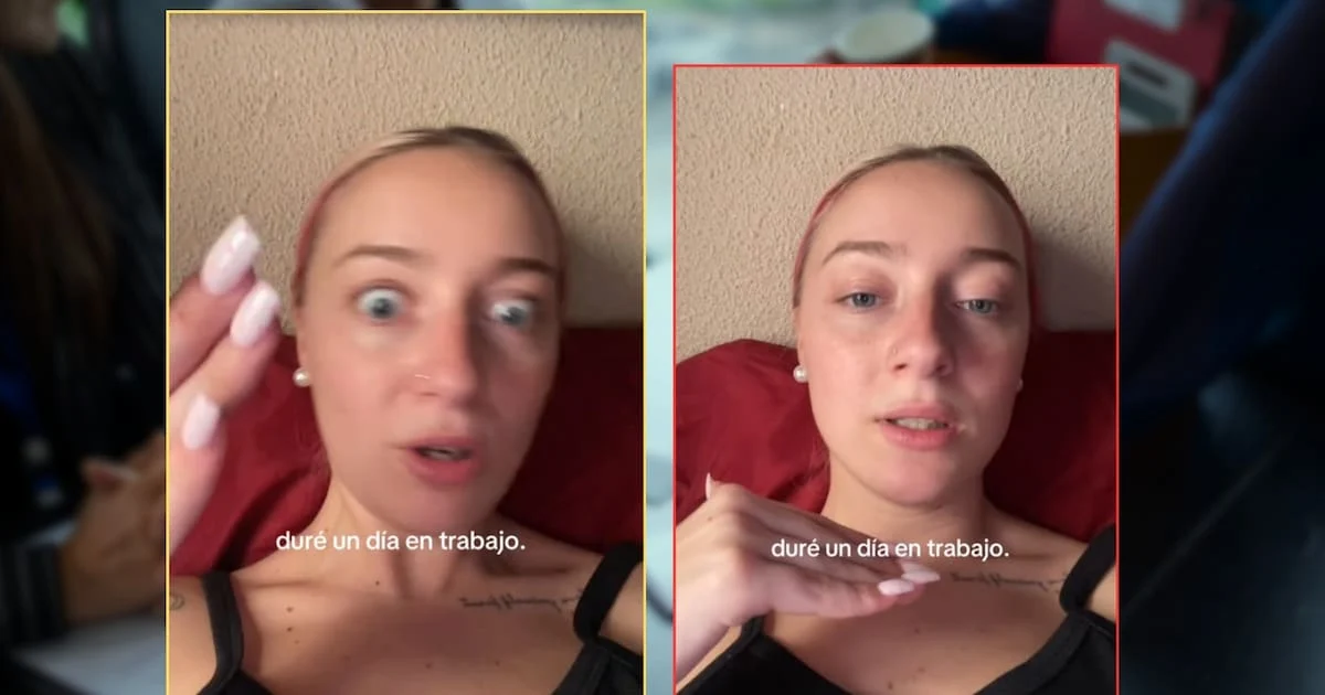 Paula Lapeña relata en TikTok su renuncia después del primer día de trabajo