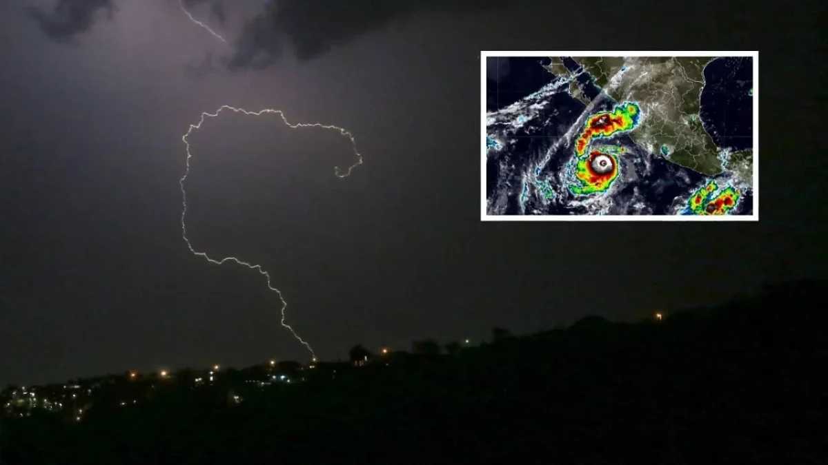 Pronóstico de lluvias y tormentas eléctricas en varios estados de México