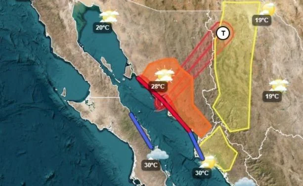 Alerta preventiva por tormentas severas y lluvias intensas en Ciudad Juárez