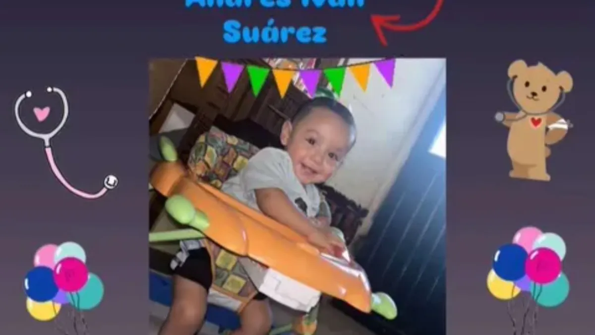 Convocatoria a kermés para apoyar la cirugía de Andrés Iván en Ciudad Juárez
