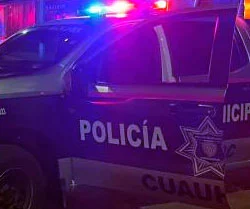 Azadón asegurado tras presunta agresión familiar en Cuauhtémoc