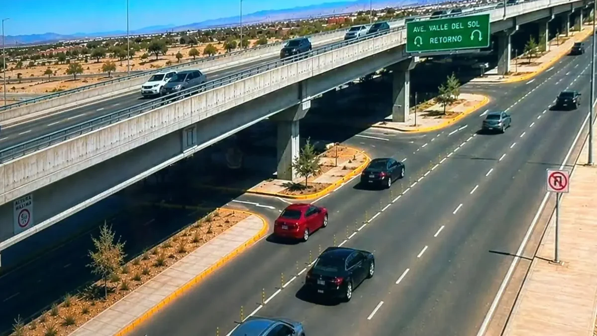Intersección del bulevar Juan Pablo II y avenida Valle del Sol donde habrá un cierre vial