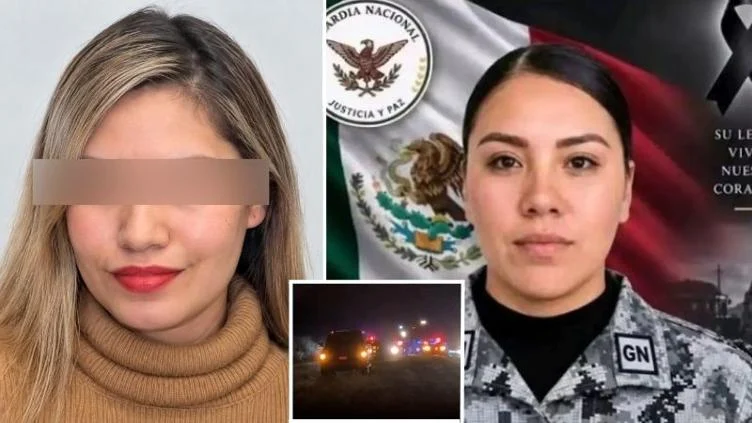 Carretera Chihuahua-Cuauhtémoc donde ocurrió el atropello de dos agentes de la Guardia Nacional