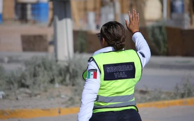 Operativo vial por el desfile del 16 de septiembre en Ciudad Juárez