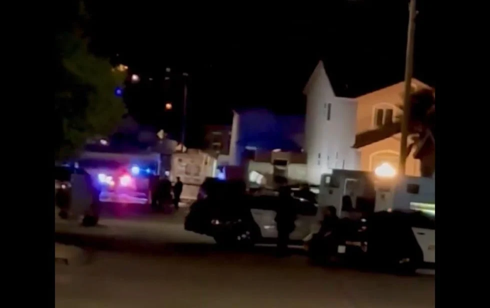 Operativo policial frente a una vivienda del oeste de El Paso