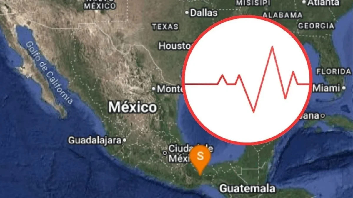 Registro de sismos ocurridos en Guerrero y Chiapas durante el 2 de septiembre