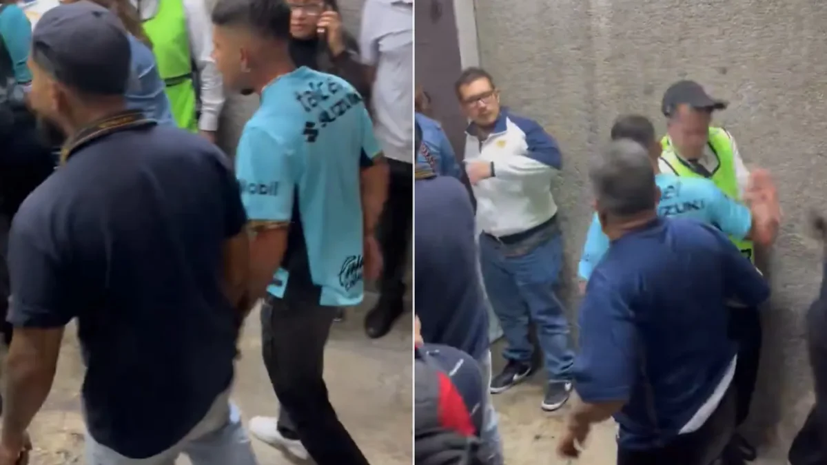 Aficionados en las gradas durante el partido Pumas contra América Femenil