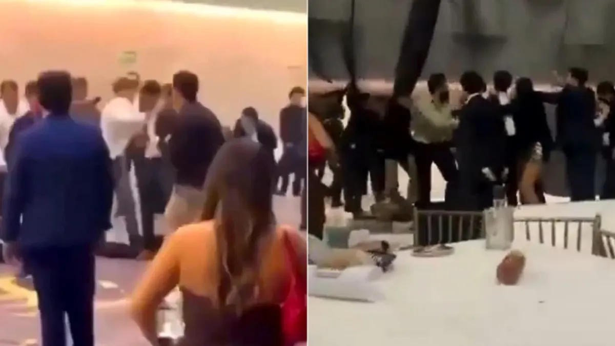 Pelea masiva durante una fiesta de graduación en Aguascalientes