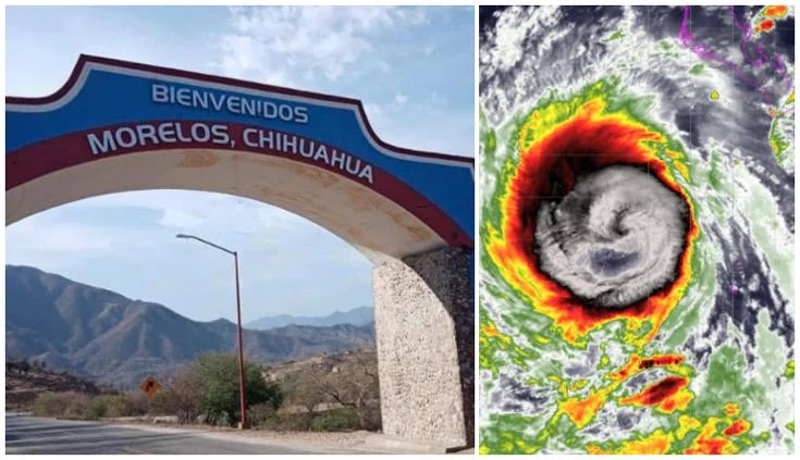 Trayectoria prevista del huracán Polo hacia el noroeste de México y Chihuahua