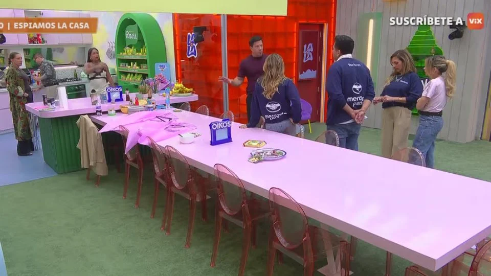 Gema Garoa durante la dinámica por la inmunidad en La Casa de los Famosos México
