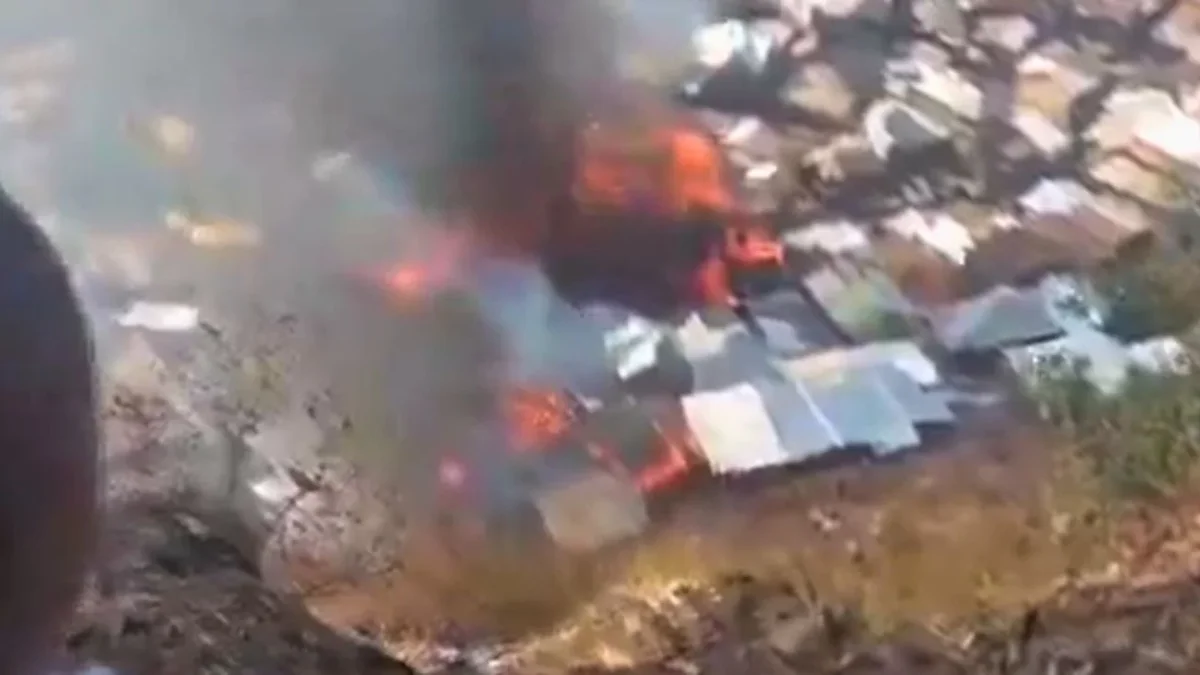 Incendio en una escuela primaria de Bukavu, República Democrática del Congo