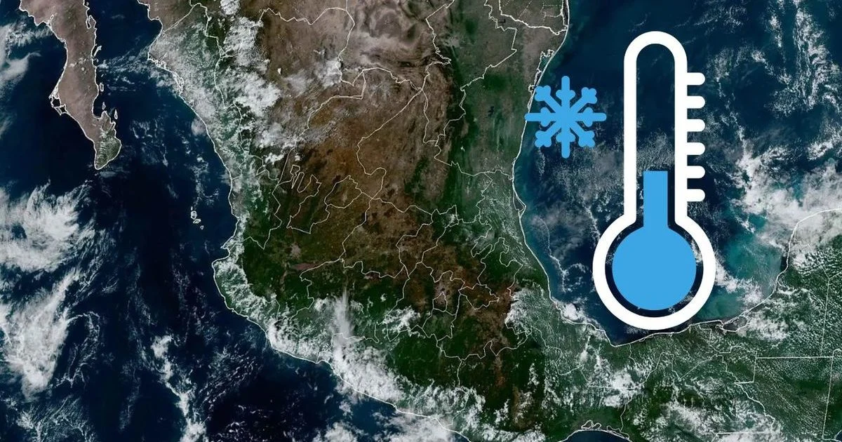 Primer Frente Frío aproximándose al norte de México