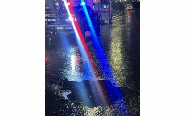 Camión involucrado en atropello mortal sobre el Libramiento Independencia en Ciudad Juárez