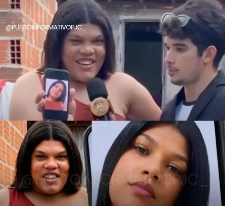 La joven negó haber editado la fotografía que compartió antes del encuentro y atribuyó el cambio de apariencia al maquillaje y la producción.