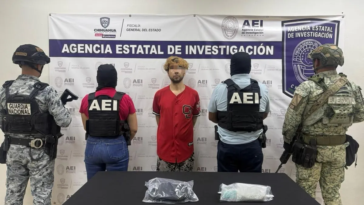 Pastillas M30 aseguradas durante un operativo en la colonia Rincón de Waterfill de Ciudad Juárez