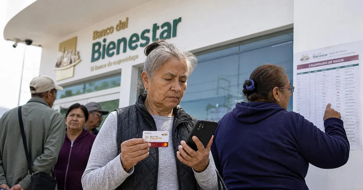 Tarjeta utilizada para recibir los depósitos de la Pensión Bienestar