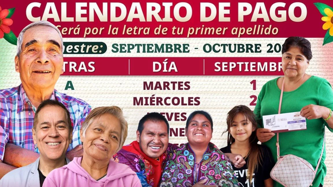 Tarjeta de la Pensión del Bienestar utilizada para recibir los pagos bimestrales