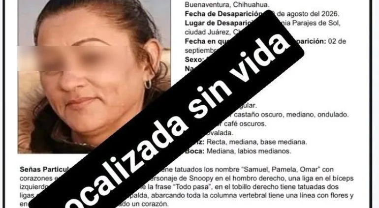 Brecha en una zona despoblada del poblado de Samalayuca