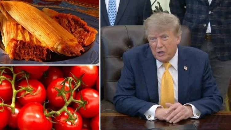 Donald Trump durante una conferencia de prensa en el Despacho Oval