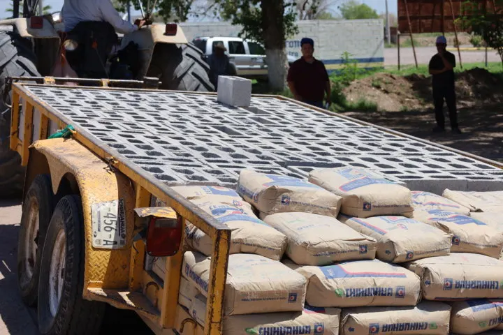 Materiales para reparar y mejorar viviendas mediante créditos de Coesvi en Ciudad Juárez
