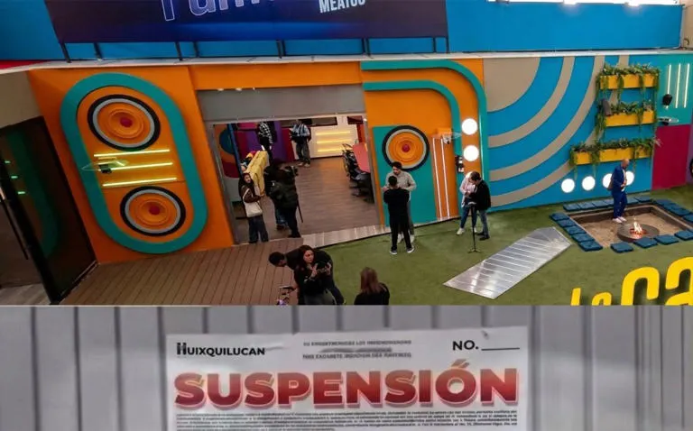 Sellos de suspensión en instalaciones relacionadas con La Casa de los Famosos México