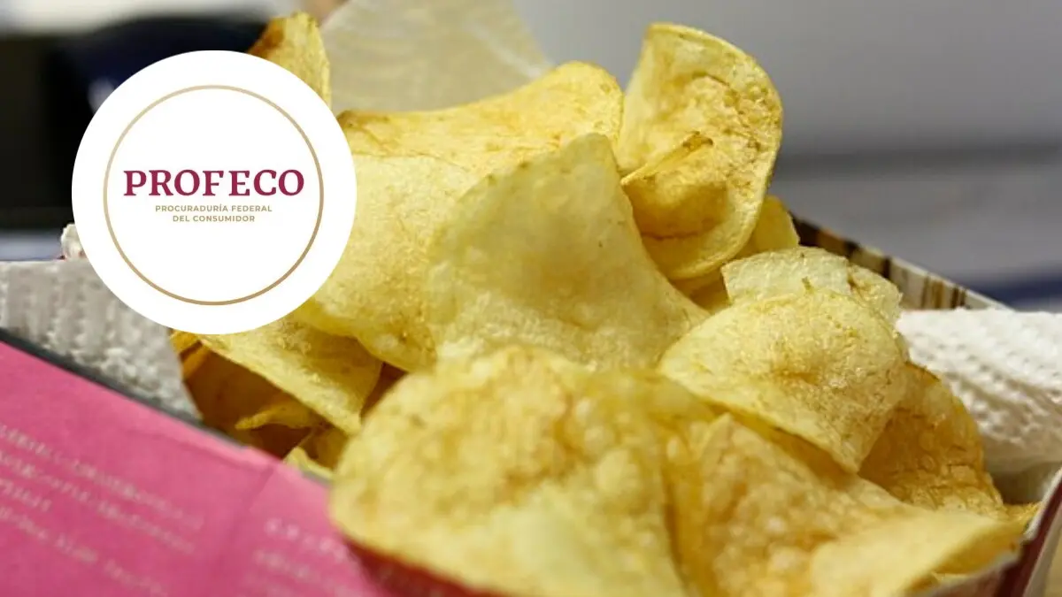Bolsas de papas y frituras analizadas por su contenido de sodio