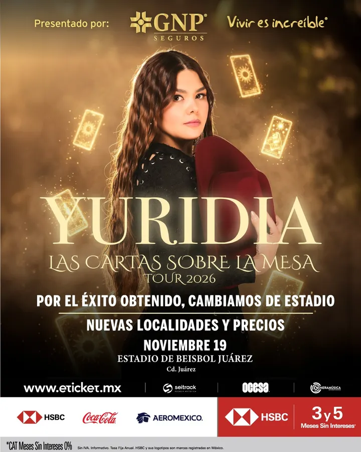 "Atención Juárez" concierto de Yuridia cambiara de sede 2