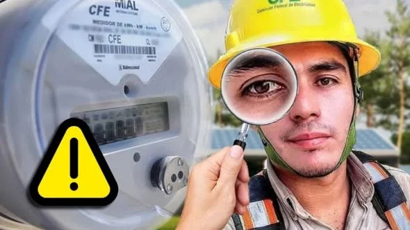 Medidor de energía eléctrica que puede ser revisado por alteraciones o diablitos