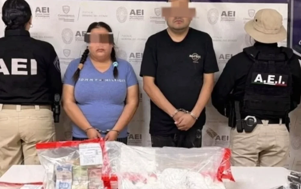 Detención de Álvaro E. G., alias El Ruco, durante un cateo de la AEI en Ciudad Juárez