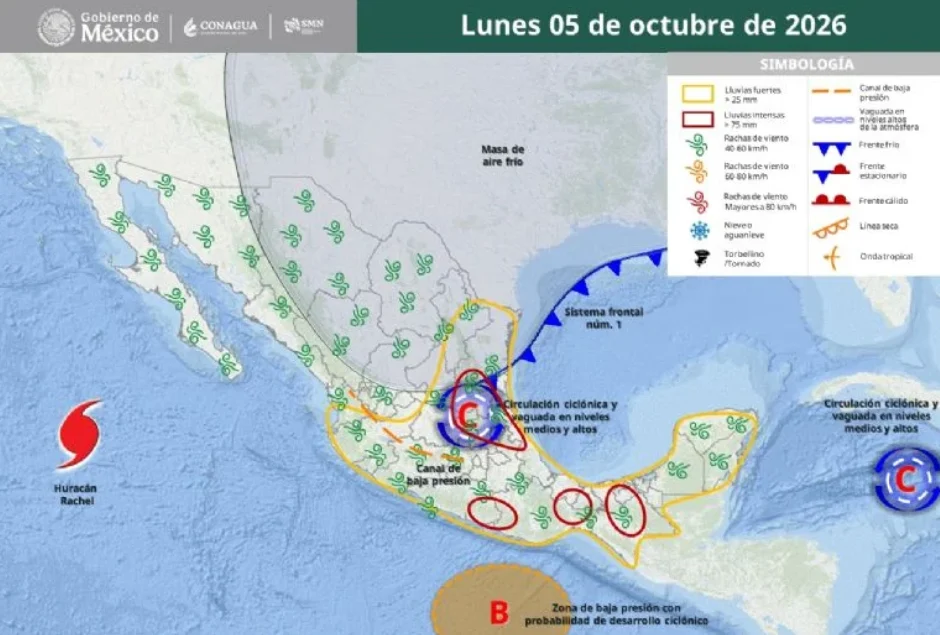Primer FRENTE FRÍO provocará temperaturas de hasta 0 grados 3