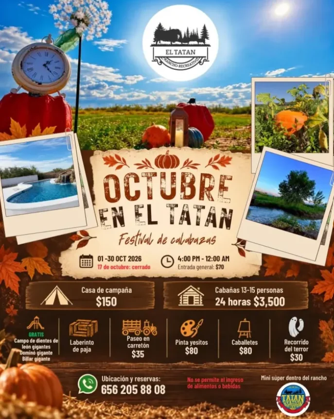 Festival de las Calabazas llega cerca de Juárez; tienes que ir aquí te decimos todo 2