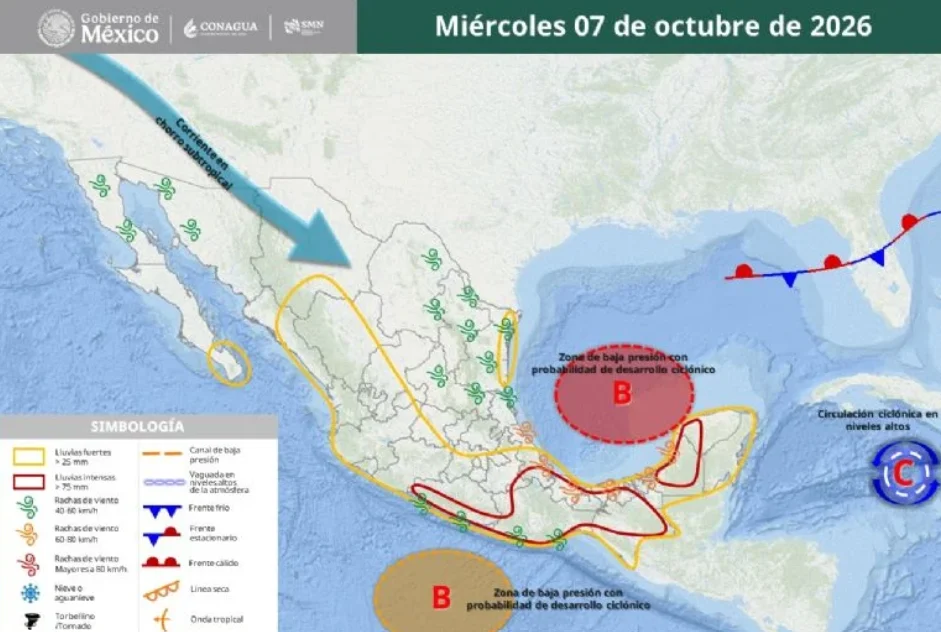 Así afectará el frente frío 2