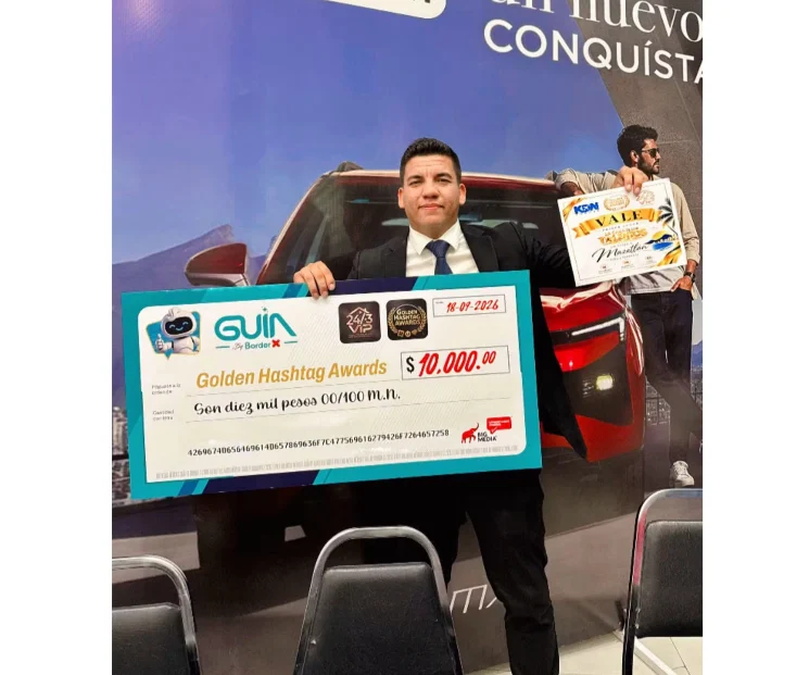 Luis Vélez, ganador de la Casa de Talentos en Ciudad Juárez