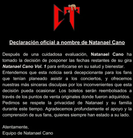 Natanael Cano no esta bien y hace importante anuncio 2