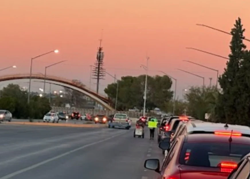 Tiempos de espera en los puentes internacionales de Ciudad Juárez hacia El Paso