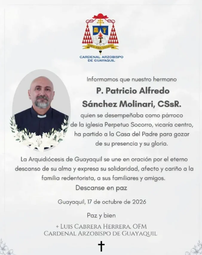Una cruz le quita la vida a sacerdote en plena misa 2