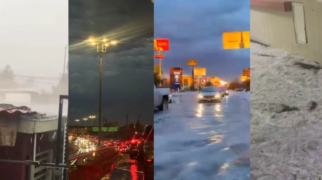 Así quedo Ciudad Juárez tras granizada