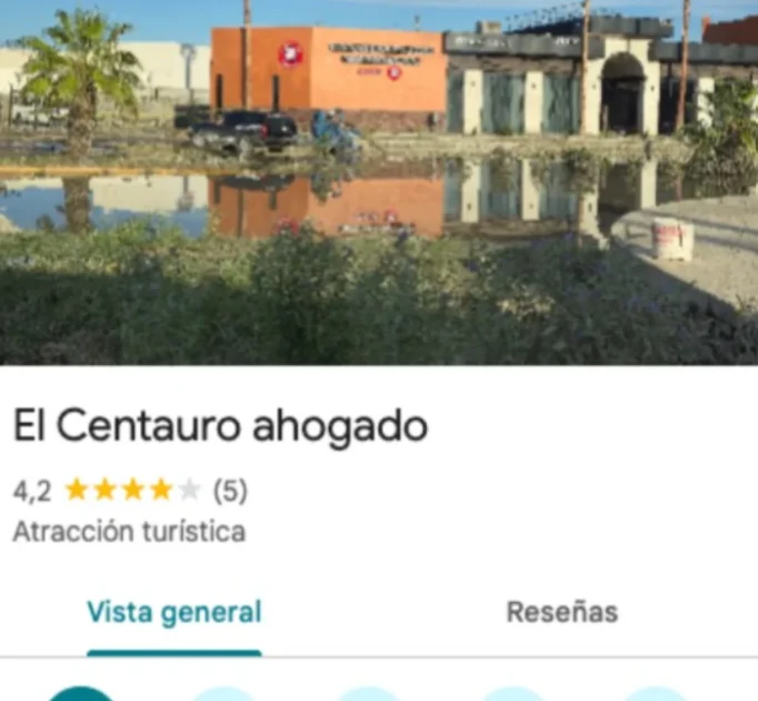 Paso inferior Centauro inundado en el cruce de Las Torres en Ciudad Juárez