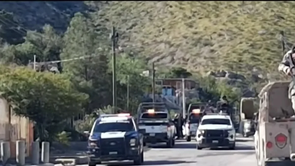 Operativo de la AEI durante cateos en el poniente de Ciudad Juárez