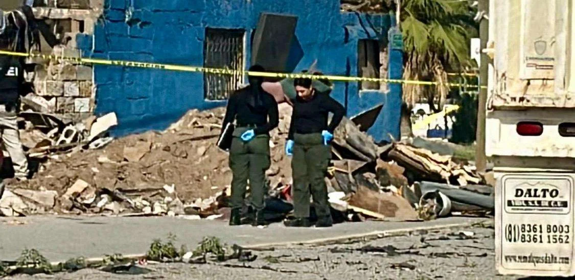 Autoridades investigan vivienda de la colonia 16 de Septiembre donde localizaron restos humanos