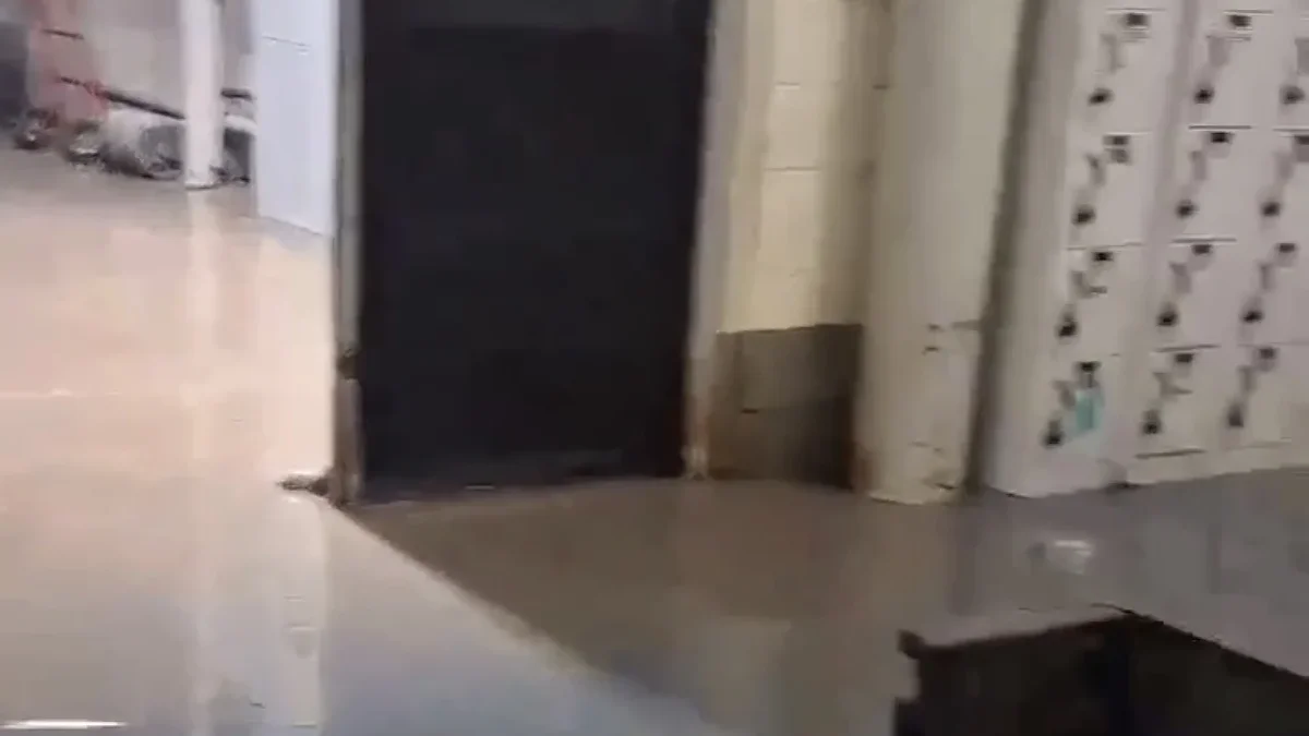 Inundación en las instalaciones de la planta Mahle de Ciudad Juárez